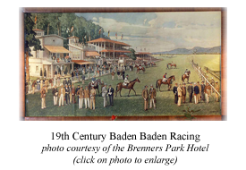 19th Century Baden Baden Racing