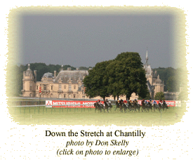Down the Stretch at Chantilly