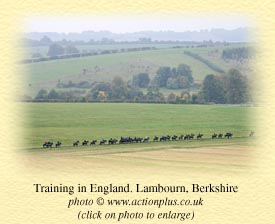Training in England, Lambourn, Berkshire