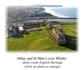 Abbey and St Mary's over Whitby