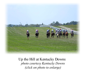 Up the Hill at Kentucky Downs