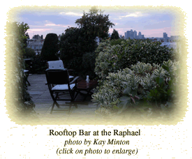 The Rooftop Bar at the Raphael