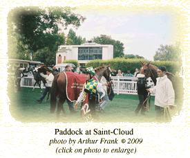 Paddock at Saint-Cloud